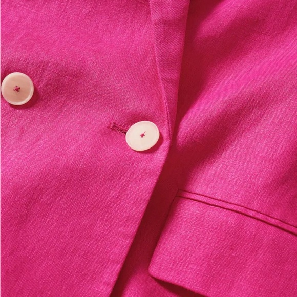 MANGO 100% Linen Blazer - Picture 5 of 5